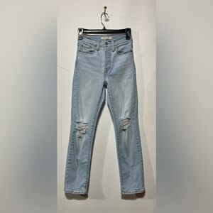 Levi's Wedgie‎ Straight Leg Jeans Size 24 Inseam 28”